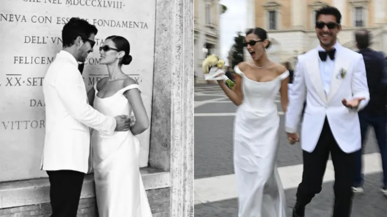 Svadbeni album Džejlin iz serije 'Obiteljske tajne': Udala se u Rimu, a nekoliko dana kasnije objavila da je trudna