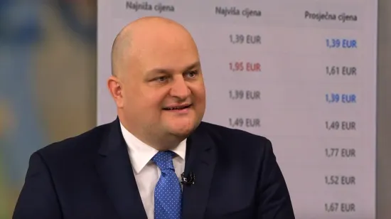 Šušnjar: 'Turistička sezona nije razlog ograničenje cijena goriva'