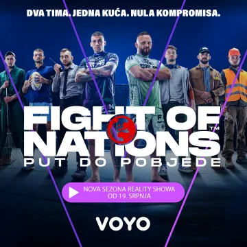 Kreće spektakl: Evo kada i gdje gledati prvu epizodu reallity showa 'Fight of Nations™: Put do pobjede'