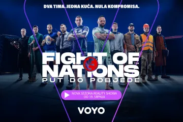 Kreće spektakl: Evo kada i gdje gledati prvu epizodu reallity showa 'Fight of Nations™: Put do pobjede'
