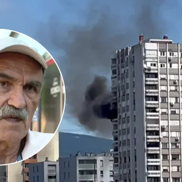 Vlasnik stana u neboderu u kojem je buknuo božar: 'Pazite, ništa nismo kuhali...'