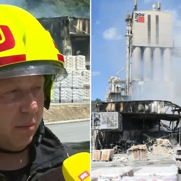 Vatrogasac otkrio detalje gašenja buktinje kod Daruvara: 'Tu ima opasnih tvari'