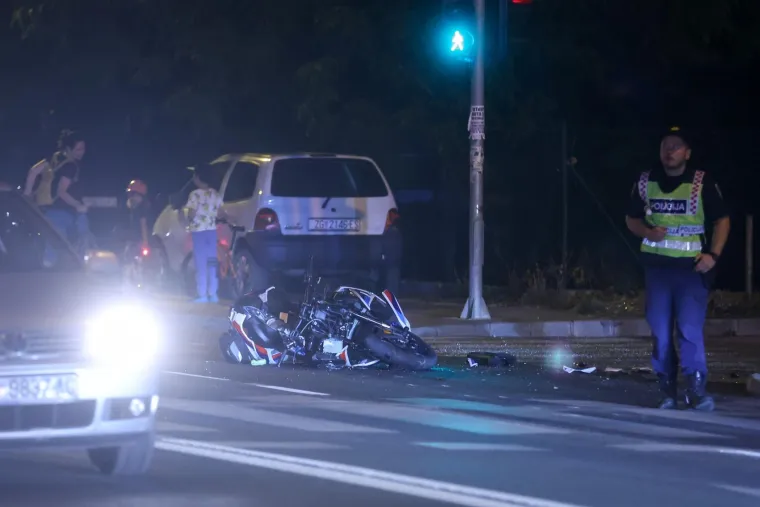 Teška nesreća u Zagrebu: Motociklist stradao na križanju Ilice i Roginine ulice
