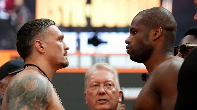 Puca vaga! Usyk nikad nije bio teži, pogledajte kako izgleda pored Engleza