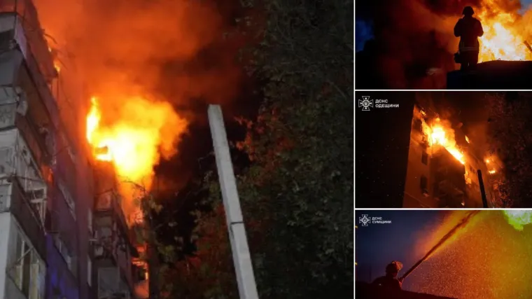 Napali ih s preko 300 dronova i više od 30 projektila: 'Paklena noć! Jedna eksplozija za drugom'