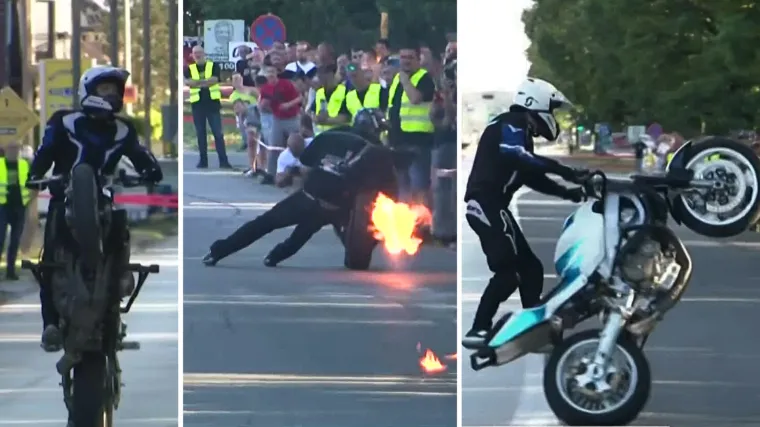 Motoristi na ulicama, ove godine posebna priča: Akrobatski show 'zapalio' publiku! 'Humanitarci velika srca'