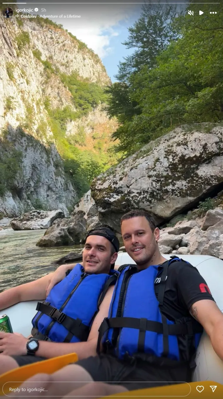 Prva objava Igora Kojića nakon vijesti o razvodu: Utjehu je pronašao u ugodnom društvu