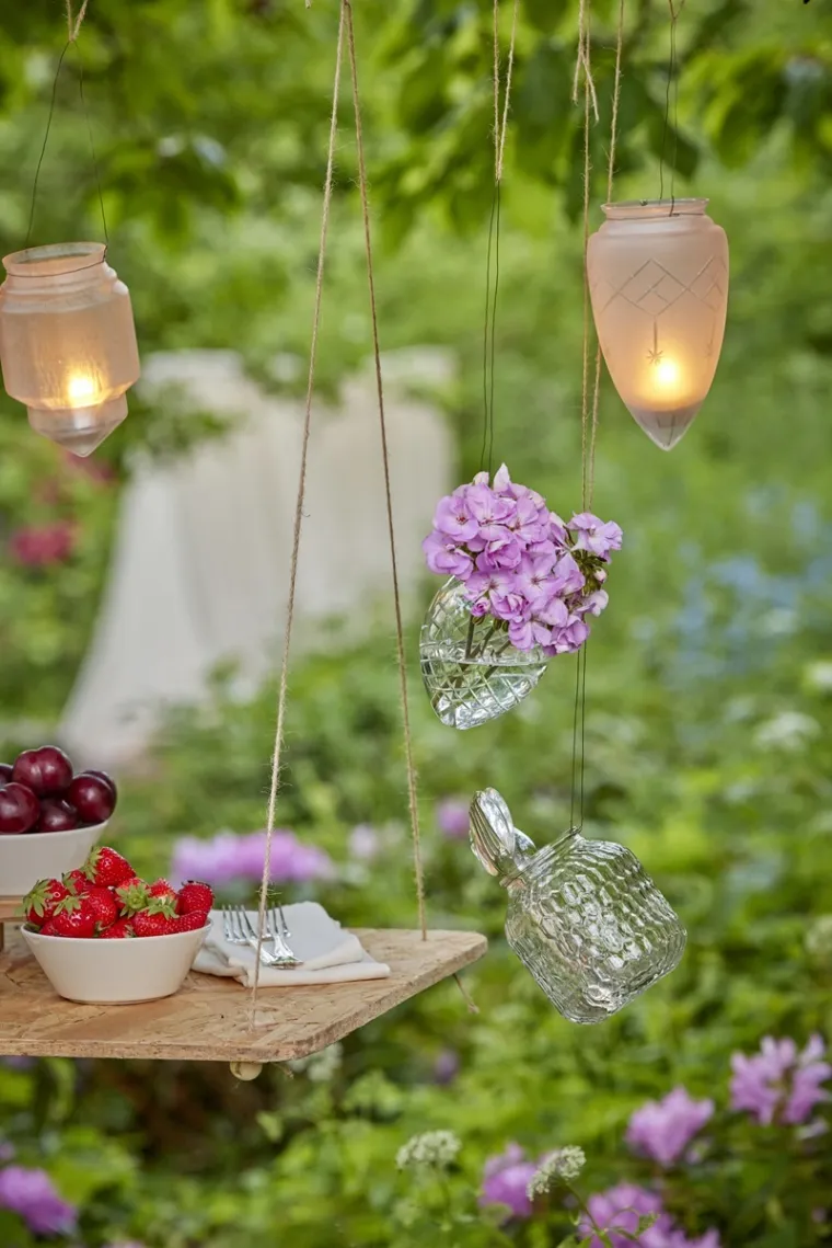 Kreativne viseće dekoracije s pelargonijama