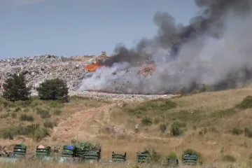 Gori odlagalište otpada u Zadru, izdano upozorenje za građane: 'Ne približavajte se...'
