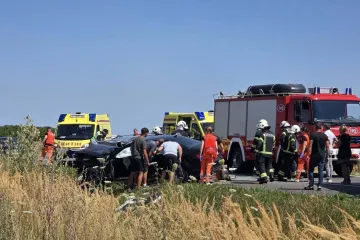 Užas u Slavoniji: Teška prometna nesreća, poginula jedna osoba, stižu fotografije