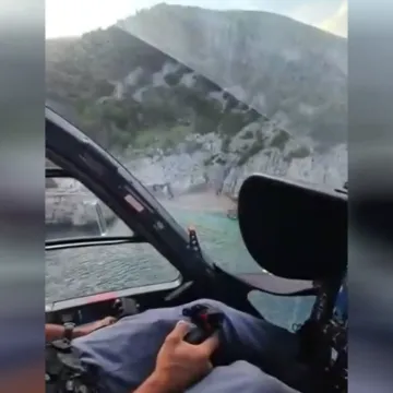 Spektakularno slijetanje: Nevjerojatni detalji misije spašavanja njemačkog turista