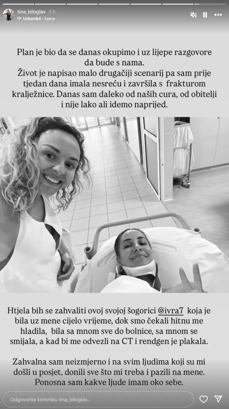 Tina Biloglav završila u bolnici na suprugovu godišnjicu smrti: ' Život je napisao drugačiji scenarij'