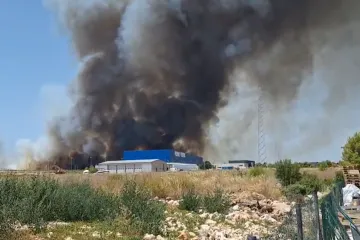 Buktinja u Šibeniku: Vatru gase i kanaderi, požar se brzo širi