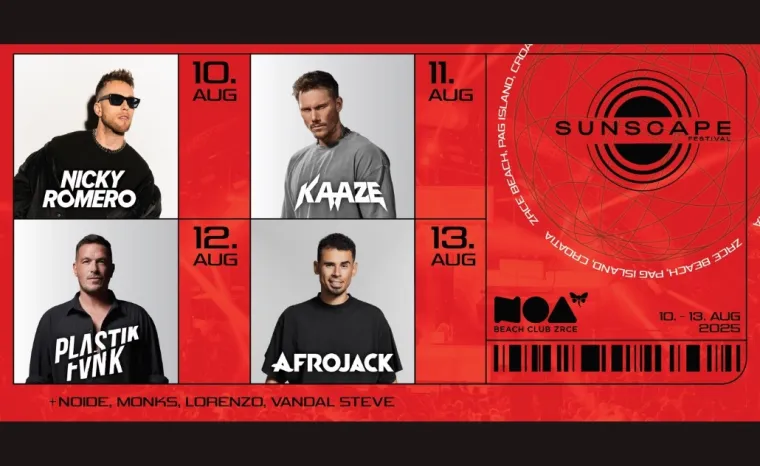 U Noa Beach Clubu uskoro Circus Maximus i Sunscape Festival!