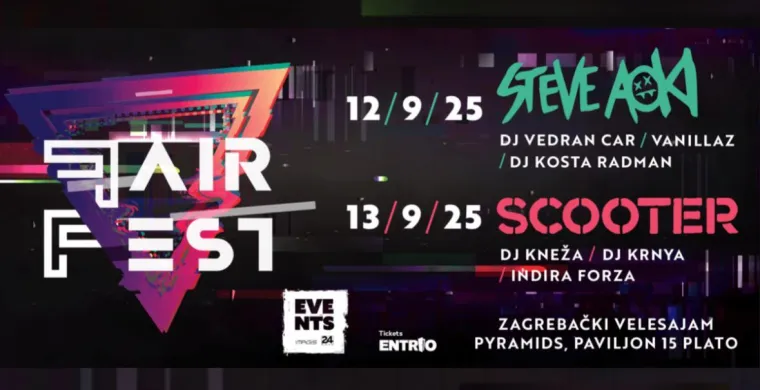 Poznat lineup dvodnevnog festivala elektroničke glazbe: Njih uskoro slušamo na Zagrebačkom velesajmu