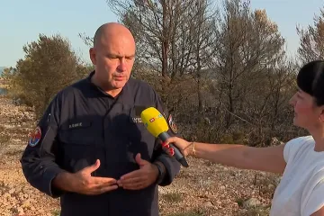 Veliki požar kod Šibenika stavljen pod kontrolu, zapovjednik vatrogasaca za RTL Danas otkrio detalje