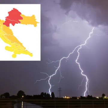 Crveni alarm za dvije hrvatske regije, objavljeno upozorenje: 'Može doći do bujičnih poplava'