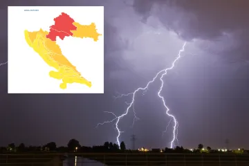 Crveni alarm za dvije hrvatske regije, objavljeno upozorenje: Prijete poplave i tuča