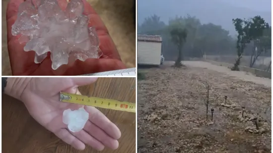 Tuča padala na Malom Lošinju, Karlovac poharalo strašno nevrijeme
