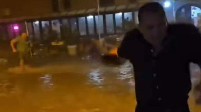 Opći potop i žestoko nevrijeme u Karlobagu, pogledajte strašnu snimku