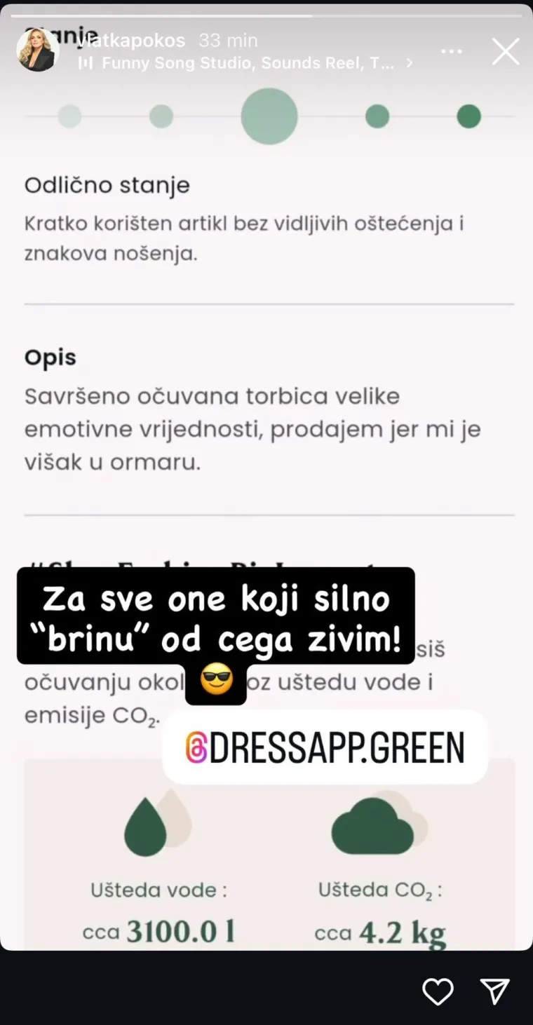 Vlatka pokazala torbu od 10.000 eura i poručila: 'Za sve one koji silno brinu od čega živim'