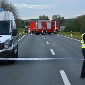 Strašna prometna nesreća kod Varaždina: Sudarili se auto i teretno vozilo