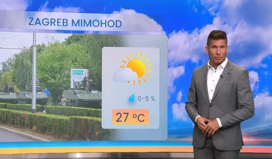 Meteorolog Dorian Ribarić otkrio kakvo nas vrijeme čeka na mimohodu