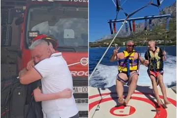 Damir pobijedio rak, a vatrogasac Josip odveo ga na obećano ljetovanje