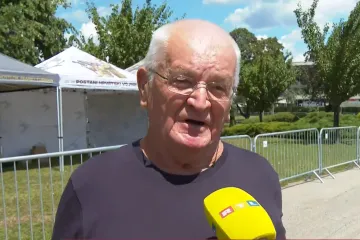 Branimir je među prvima stigao na mimohod, glas mu zadrhtao: 'Morate biti ovdje i ovo doživjeti'