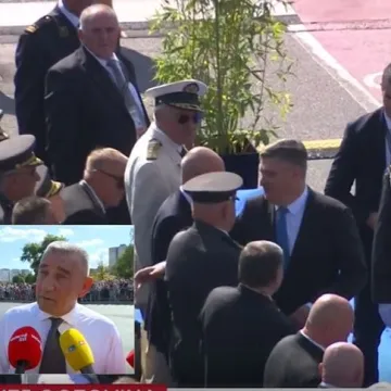 Gotovina nije krio oduševljenje vojnom tehnologijom koju Hrvatska posjeduje