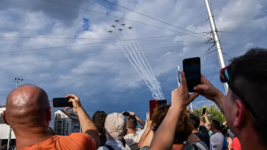 Moćni Black Hawk iznad Zagreba, a Krila Oluje parala nebo: Prelet oduševio Hrvate