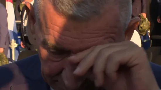 Je li ovo najemotivniji prizor mimohoda? Ante Gotovina se slomio i zaplakao pred našim kamerama