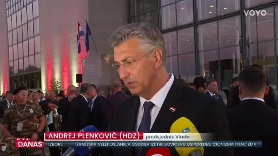 Andrej Plenković o tome da Ivo Sanader izlazi na uvjetnu slobodu