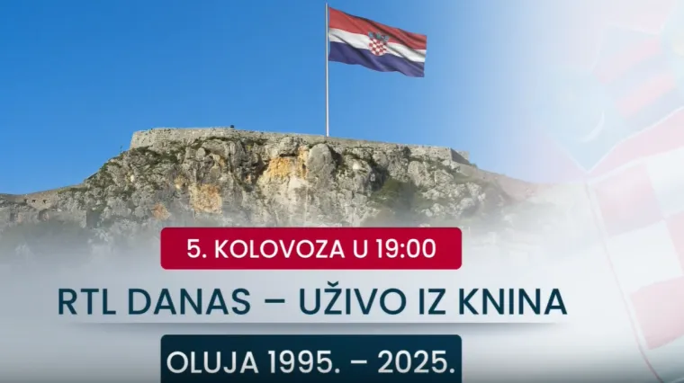 RTL u Kninu! Pratite specijalnu emisiju RTL Danas povodom 30. obljetnice Oluje