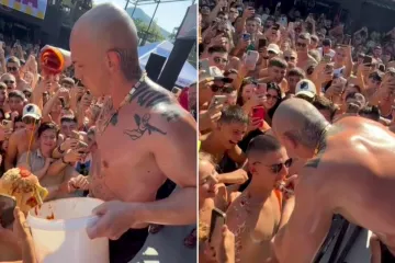 Ovo je sasvim... Normalno? Nastup Desingerice izazvao bijes: Pljunuo u palačinku i natjerao fana da ju pojede