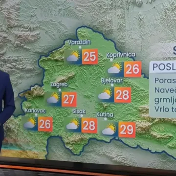 Meteorolog otkrio kakvo nas vrijeme očekuje za vikend