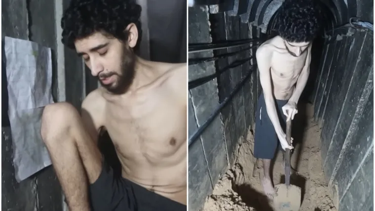 Jeziva snimka Hamasovog taoca obi&scaron;la svijet: 'Ovo je grob u kojem ću biti pokopan'