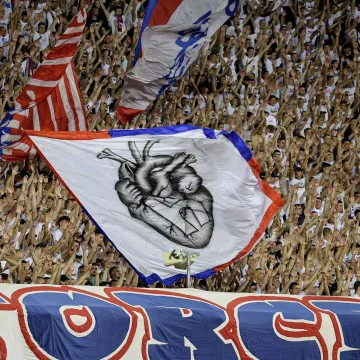 Torcida spremila veliku koreografiju za obljetnicu Oluje i uputila poruku svima na Poljudu