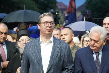Tisuće Srba se okupilo, Vučić zagrmio: 'Više nikad i nikome neće uspjeti nijedna Oluja'