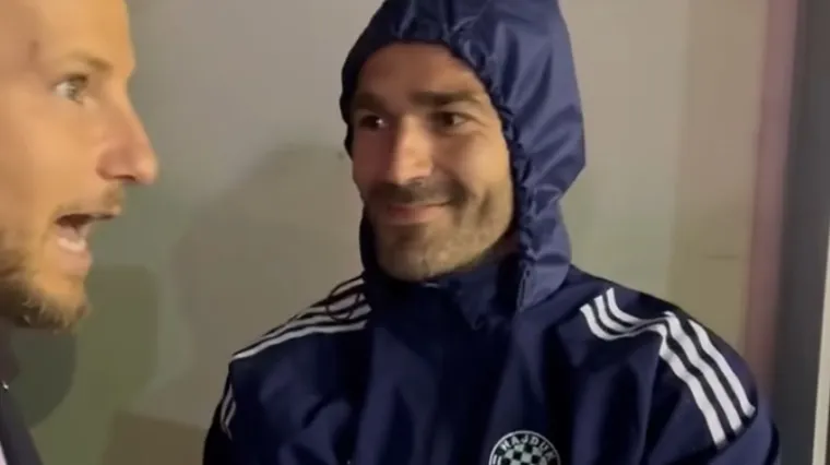 Pogledajte kako su Livaja i Rakitić uz predsjednika pratili neveru na Poljudu: 'Možemo vaterpolo'