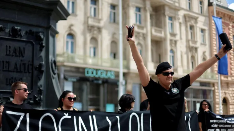 Antiratni prosvjed u srcu Zagreba: 'Zločini u Oluji su odgovornost svih nas'