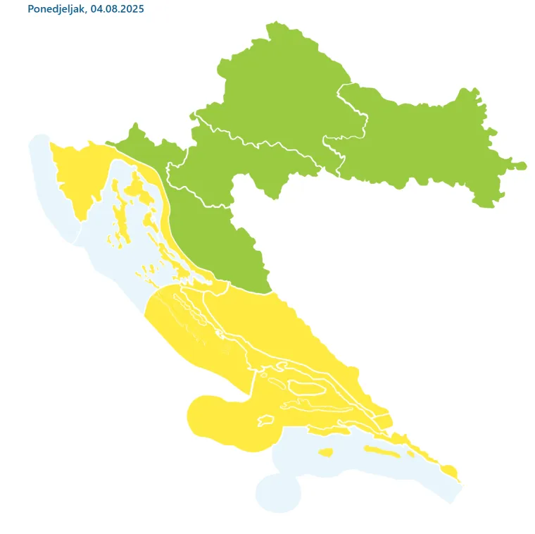 Hoće li oluja pokvariti Thompsonov koncert u Sinju? DHMZ upalio meteoalarm