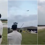 Prosidba u zraku pošla po zlu: Žena rekla 'DA', a onda se srušio avion. Pojavila se snimka