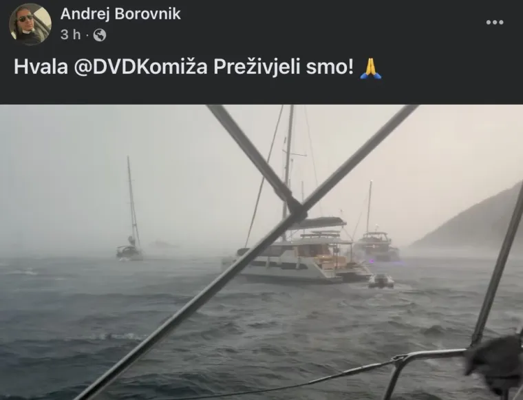 Nevrijeme napravilo kaos oko Visa, vatrogasci objavili brutalnu snimku - spasili 16 ljudi!