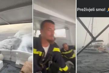 Nevrijeme napravilo kaos oko Visa, vatrogasci objavili brutalnu snimku - spasili 16 ljudi!