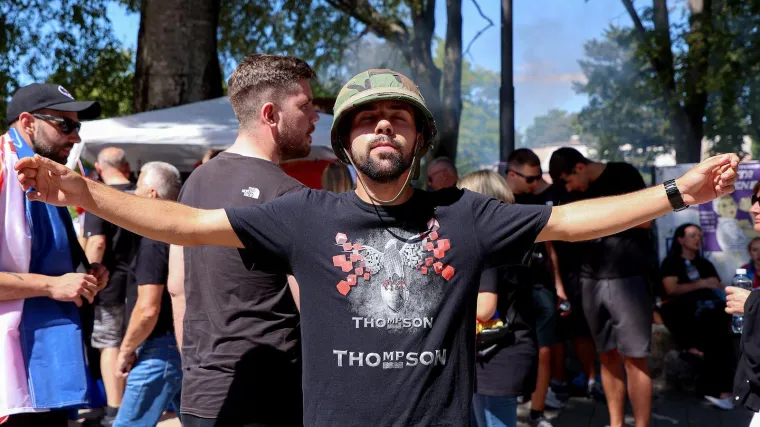 Mario je na Thompsonov koncert stigao sa šljemom iz Domovinskog rata: Evo zašto je poseban