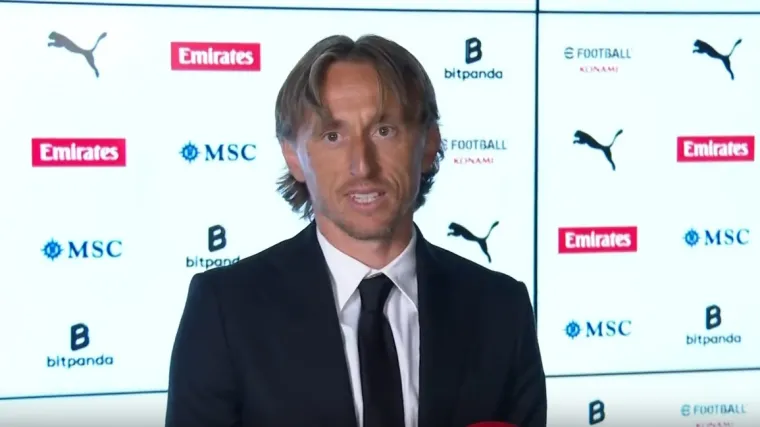 Modrić je posebno odgovorio na par pitanja koja mu je postavila RTL-ova Ines Goda Forjan