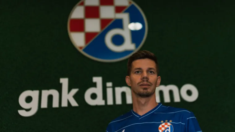Miha Zajc je novi igrač Dinama: 'Velika je čast nositi ovaj dres, jedva čekam istrčati pred navijače'
