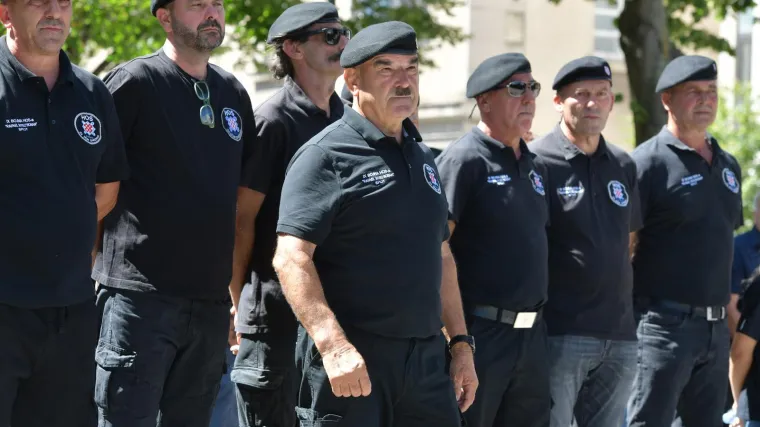 Skejo u Kninu je opet 'Za dom spreman': 'Hrvatski pozdrav je temelj našeg naroda'