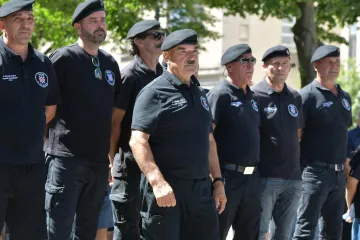 Skejo u Kninu je opet 'Za dom spreman': 'Hrvatski pozdrav je temelj našeg naroda'
